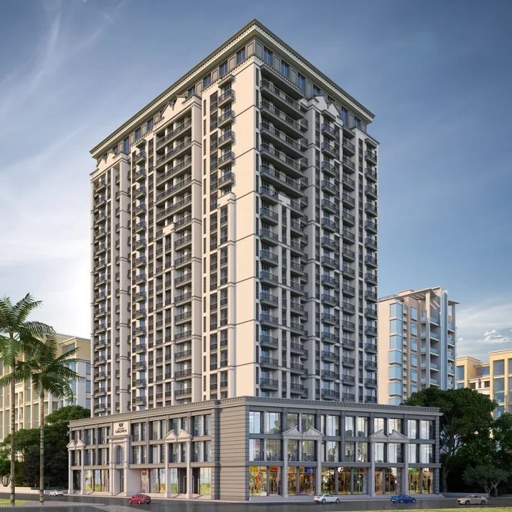Mangeshi Crown tower elevation